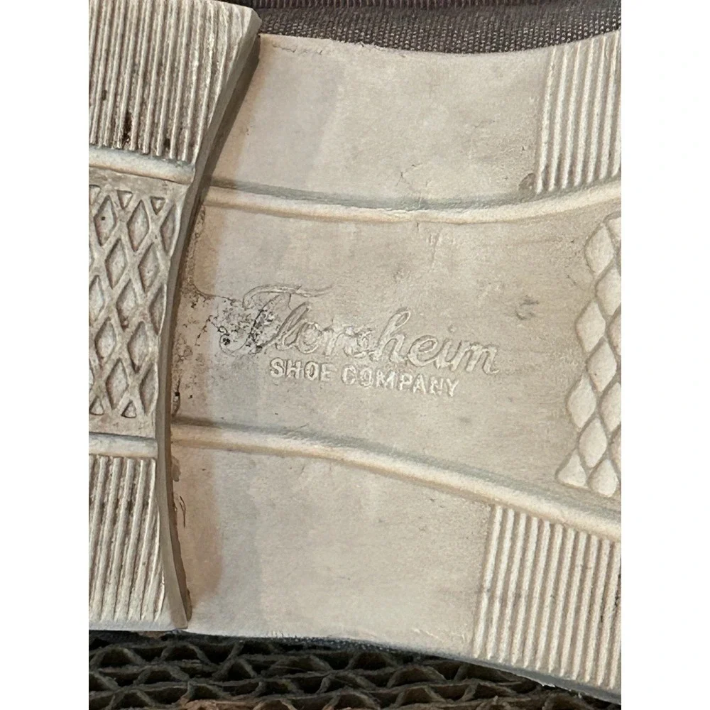 Florsheim Highland Gray Canvas‎ Plain Toe Oxford Men's Size 7.5 14273-20
